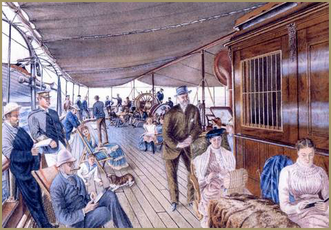 19th century steamer RMS Wye sister ship