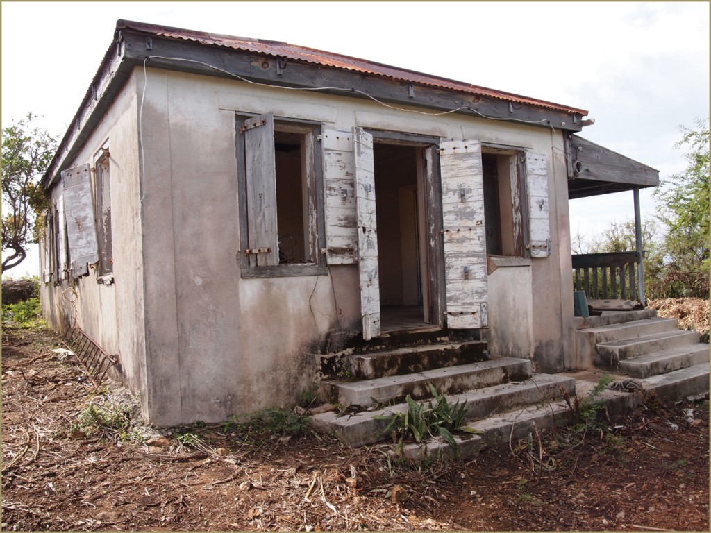 Current condition of the Signal Station at the site