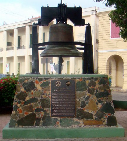 Jamestown Plaque in Emancipation Garden, Downtown Charlotte Amalie, St. Thomas