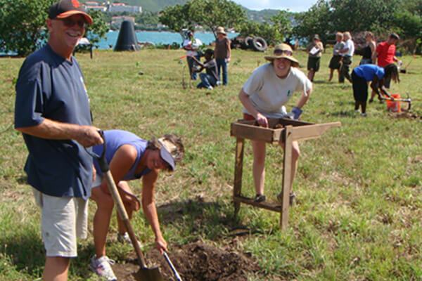 Creque Marine Railway Landscape Planting Project